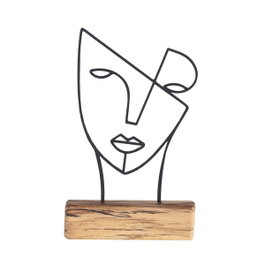 Aberto Design Objeto Decorativo M-034 Negro